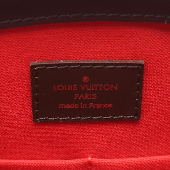 LOUIS VUITTON Brown Damier Leather Shoulder Bag - Picture 5 of 11